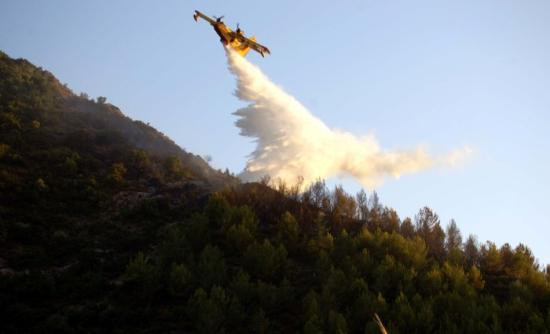 Σε εξέλιξη η φωτιά στη Ζάκυνθο – Πάνω από 600 στρέμματα πευκοδάσους έχουν γίνει «στάχτη»